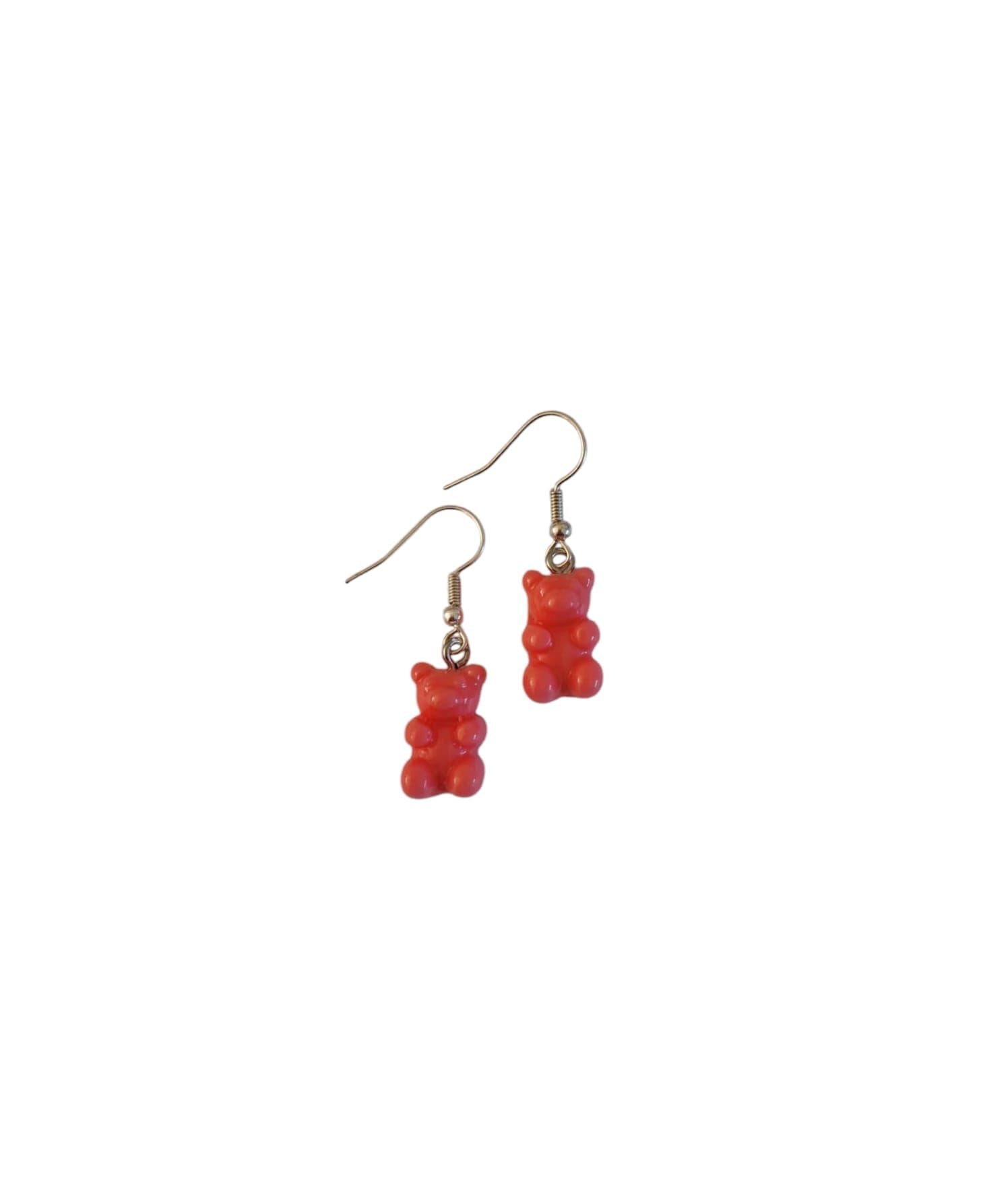 Gummy beer oorbellen roze
